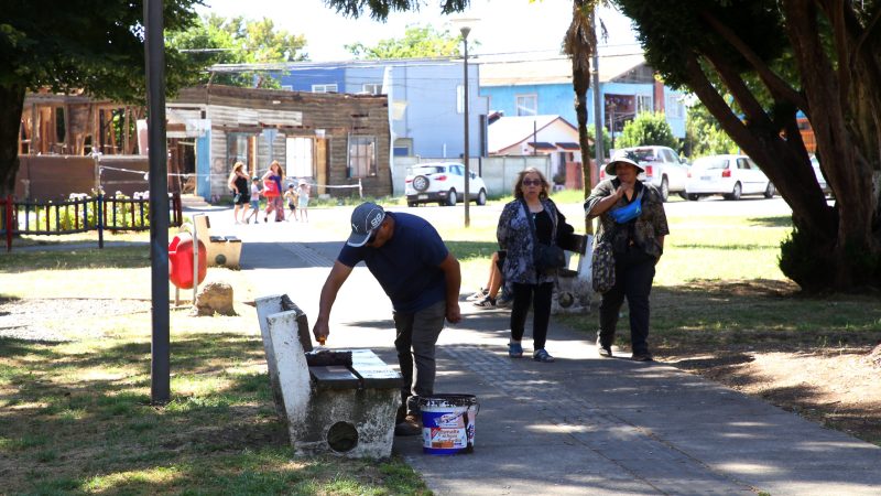 Anuncian trabajos de mantención y reparación para la Plaza 21 de Mayo 