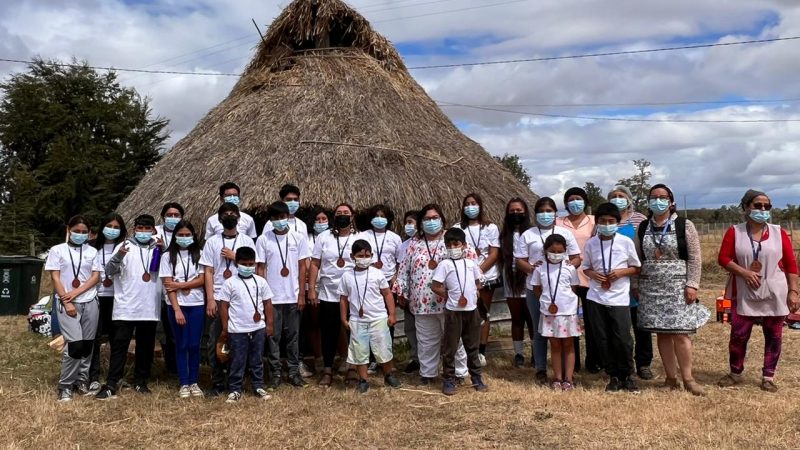 21 niños y niñas participaron de la XV Escuela de Verano Mapuche en La Unión