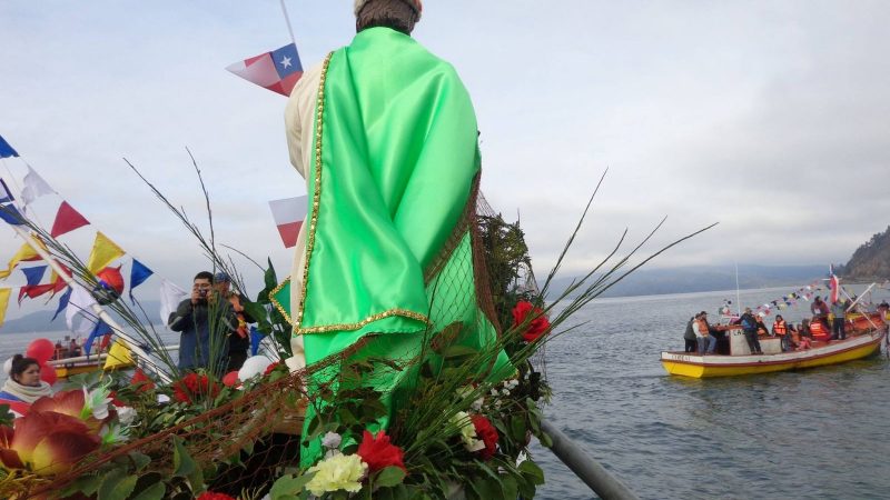 Procesión a San Pedro regresa a Corral