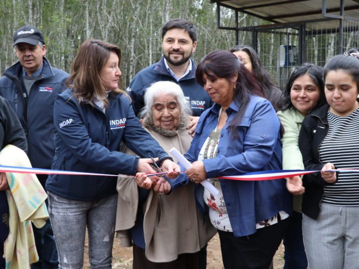 Grupo de Mujeres Campesinas inaugura pozo profundo de riego con apoyo de fondos INDAP en Mariquina