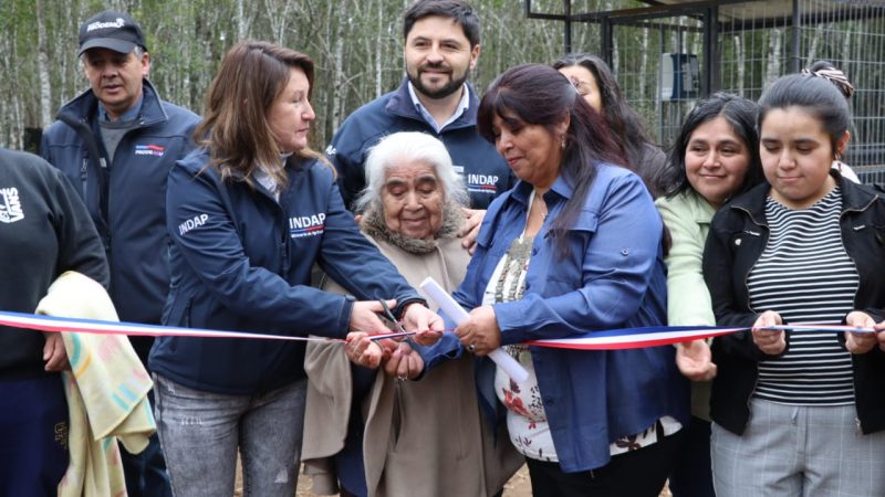 Grupo de Mujeres Campesinas inaugura pozo profundo de riego con apoyo de fondos INDAP en Mariquina