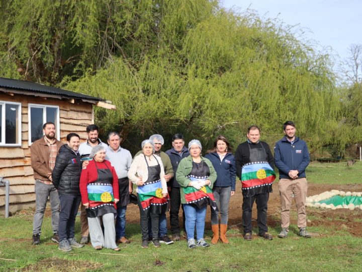 Comunidad Fermín Chocano inauguró Eco-Planta Sanitaria y mejoramiento de Cocinería Tradicional Mapuche