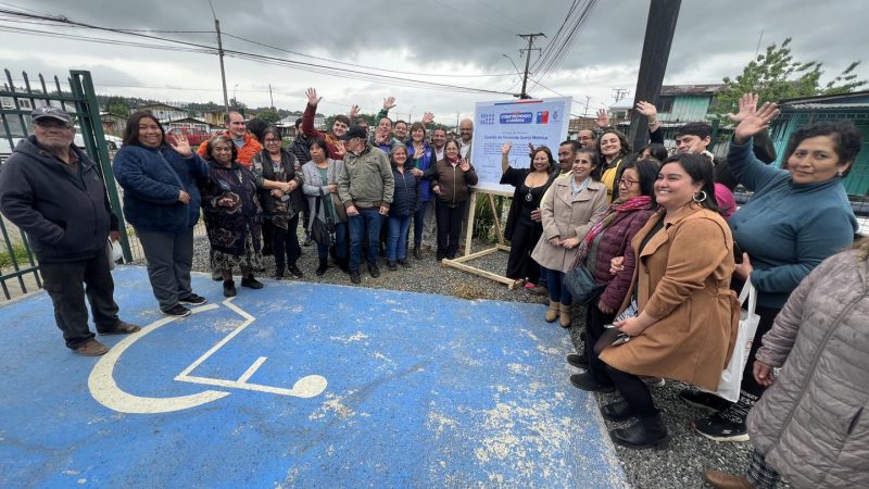 Entregaron terreno para 18 familias de comité de vivienda