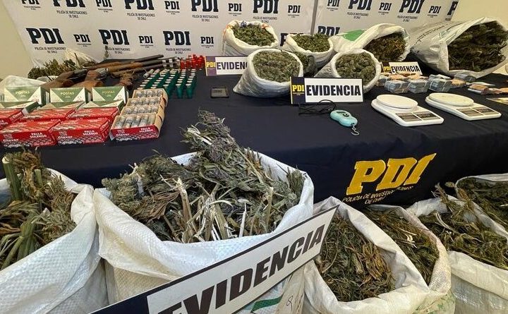 Cerca de 60 kilos de drogas han sido incautados en lo que va de año