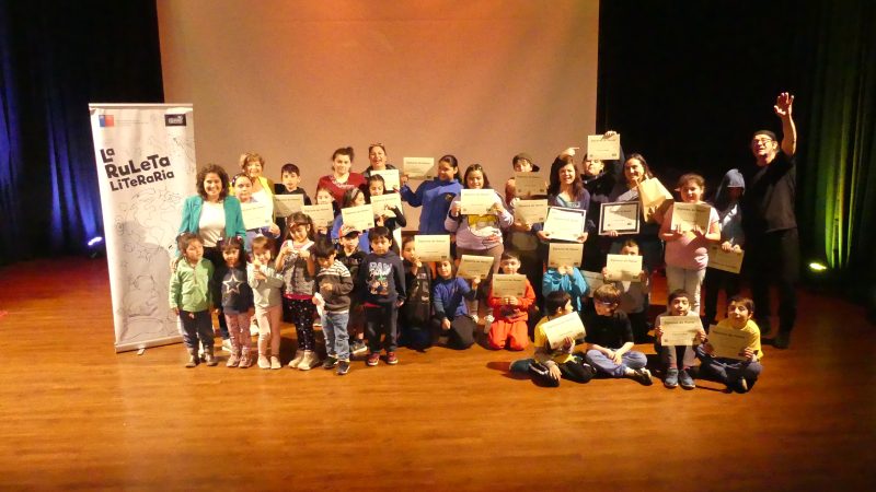 Compañía de teatro Cachiporra realizó el cierre del proyecto Ruleta Literaria