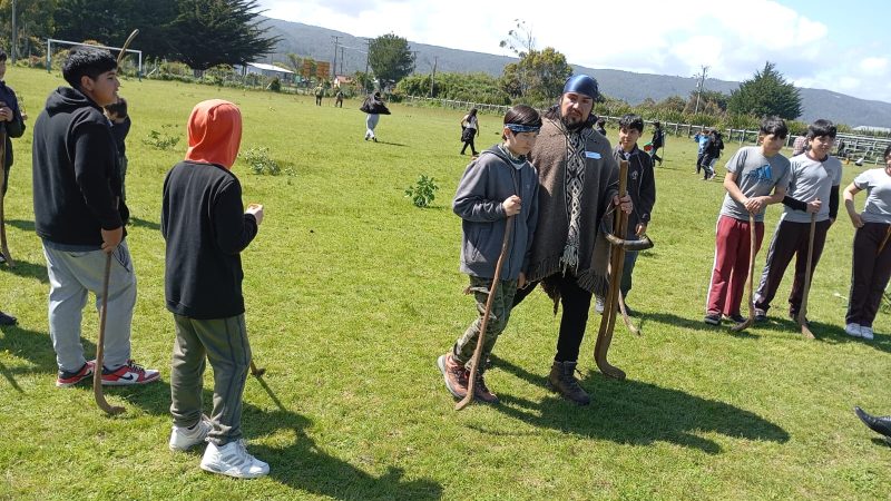 Con alta participación se realizó segunda jornada de juegos mapuche