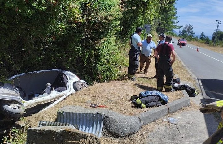 Dos heridos de gravedad en accidente de tránsito