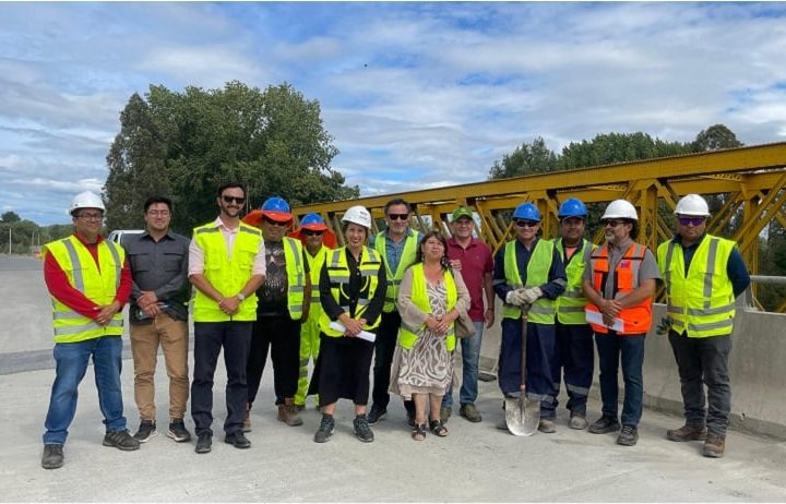 MOP reinicia obras de terminación del acceso sur a Máfil por sector de Huillón, que fueron paralizadas en 2022