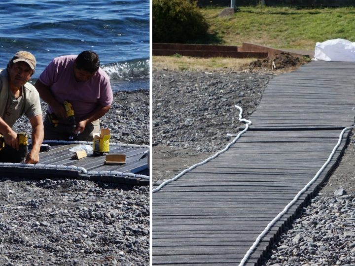 Personas con movilidad reducida podrán acceder al lago Ranco gracias a proyecto en playa municipal