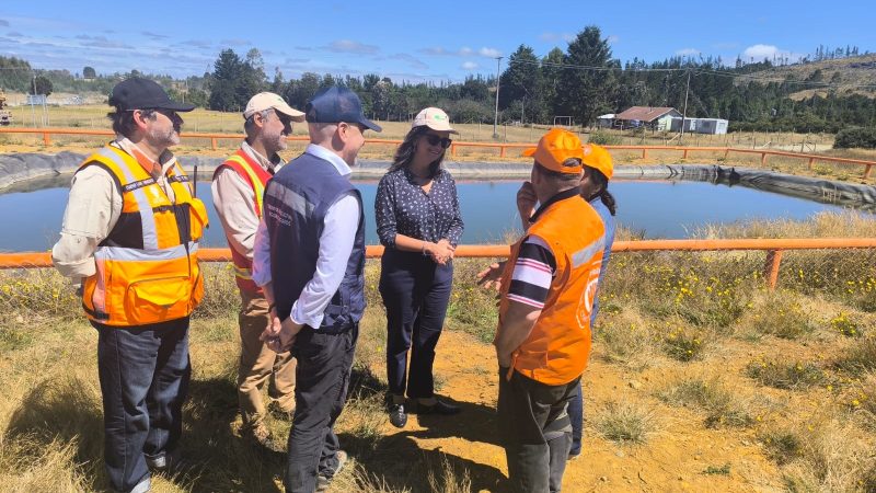 Región cuenta con piscina de 360 mil litros para el combate de incendios forestales