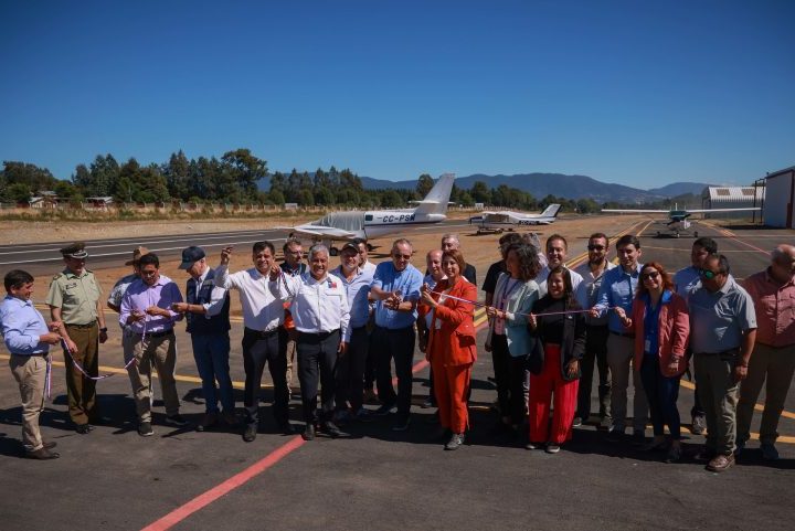 Inauguran nuevas obras en aeródromo